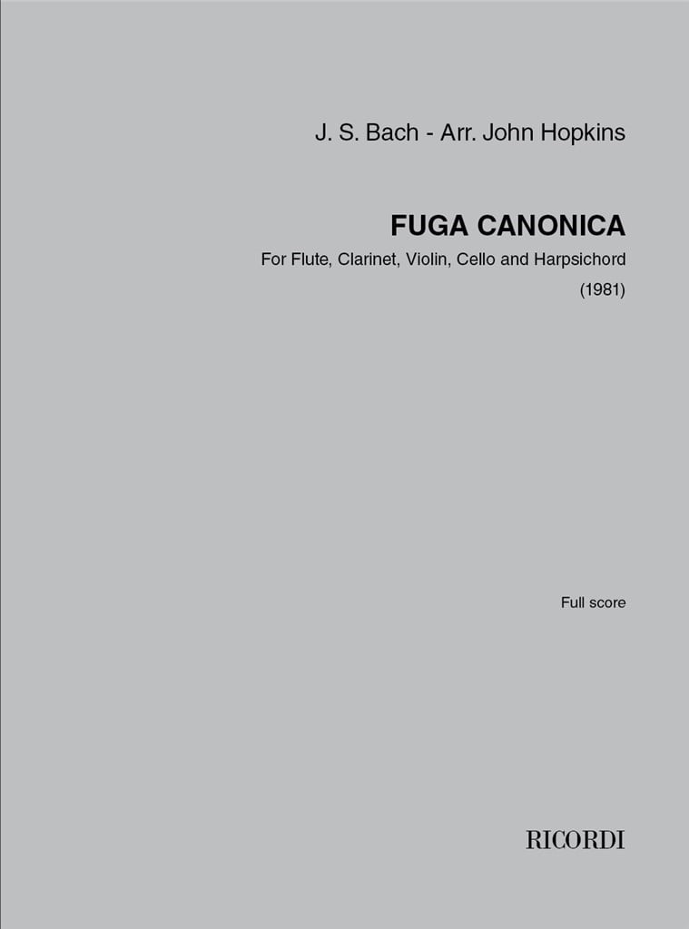 Fuga Canonica